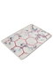 Mijölnir Alfombrilla de Baño Honeycomb 40 x 60 cm | 100% Poliéster, Antideslizante, Lavable a Máquina, Secado Rápido, Antibacteriana y de Fácil Limpieza | Confort y Lujo